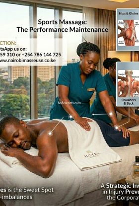 Sports Massage. The Performance Maintenance +254718659310